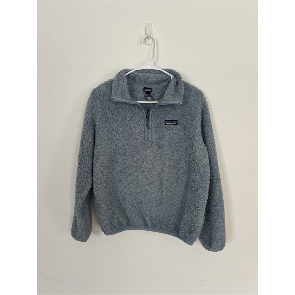 Patagonia Los Gatos Fleece Jacket Zip Blue Size Small